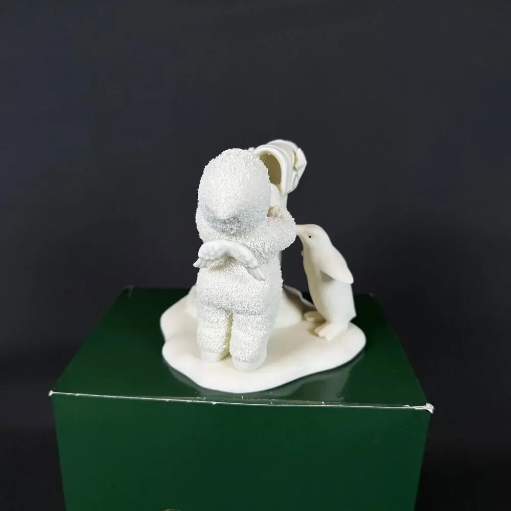 Retired Department 56 Snowbabies You Didn't Forget Me Figurine w/Box 4.5